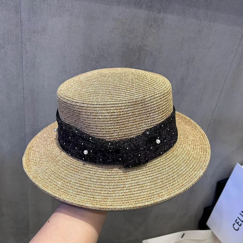 

women's hats for the sun trucker Golf cap women Luxury Fashion sunhat summer Beach new Visor elegant designer straw hat Fishing