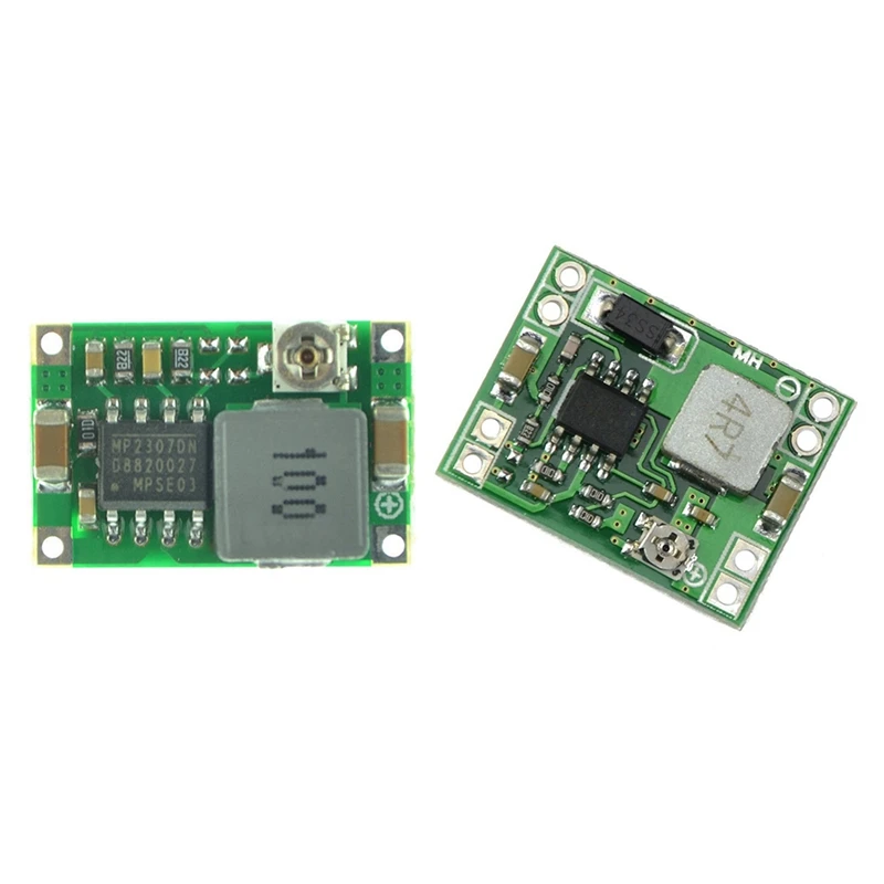 

10 шт., супер мини-конвертер, 3 А, светодиодный понижающий преобразователь, 3 в, 5 В, 16 В, микросхема MP2307 с 10 мини-модулями MP1584EN