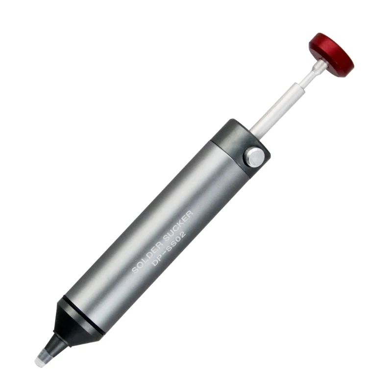 

Soldering Sucker Desoldering Pump Aluminum Tin Remove Pen Powerful Vacuum Suction Desoldering Tool Welding Repair Tool Dropship