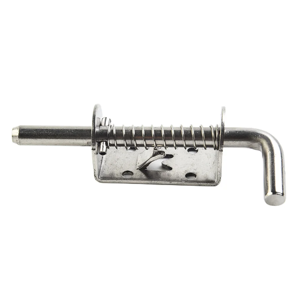 1 шт. металлический замок-болт пружинная защелка 120/128 мм бесконтактная сталь