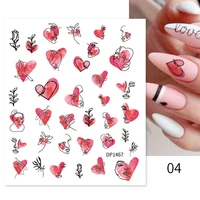 stickers nail art charms accesorios designer supplies pegatinas decorations autocollant ongle naklejki paznokcie love valentine