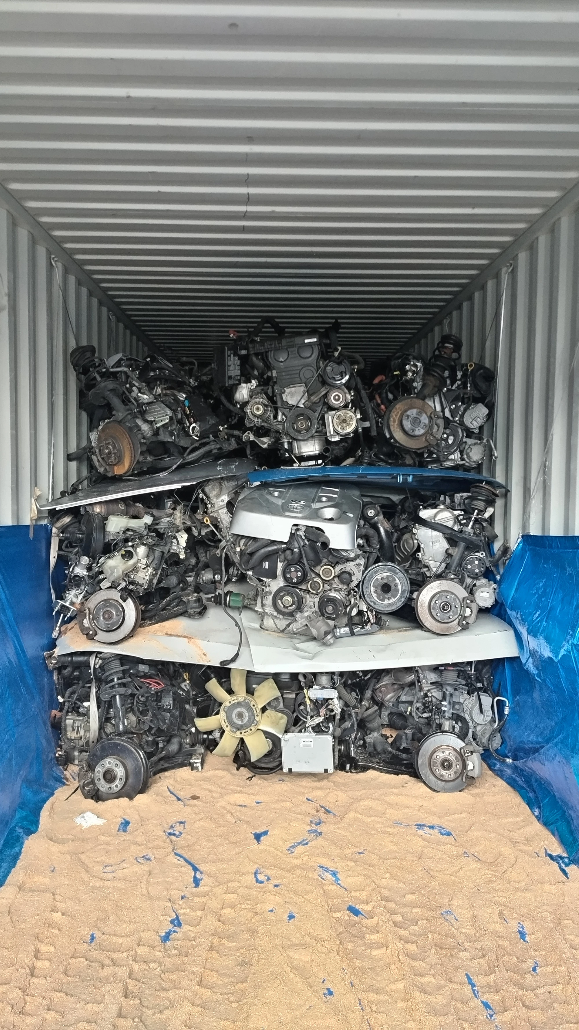 Сборка автомобильных запасных частей Toyota используемые двигатели из Японии