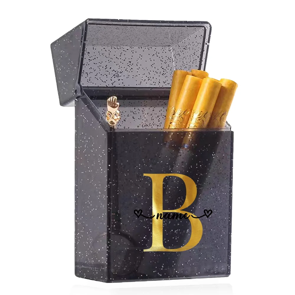 Индивидуальное название Хрустальный держатель для сигарет сигар карманный