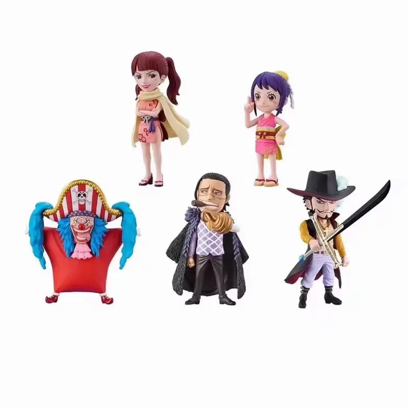 Оригинальные фигурки BANDAI One Piece: Шинобу Курозуми, Тама Багги, Дракуле Михаука, Сир Крокодил (WCF), аниме-фигурки, игрушки (art.: 3920d4fef3a58) - 3920d4fef3a58