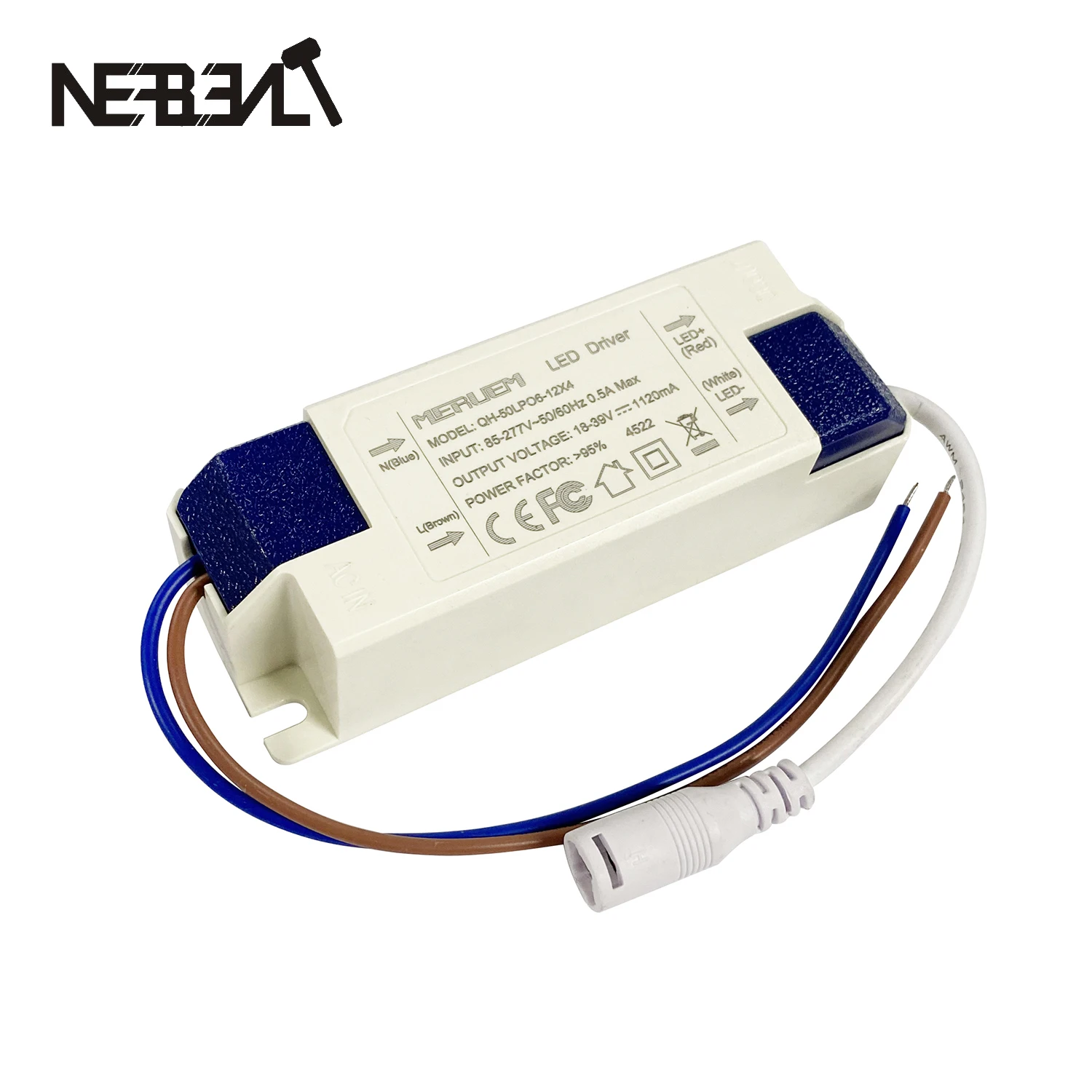 

20-48W LED Transformer Isolated Driver Output:DC18-39V 1120mA Lamp Power Supply Lighting Converter AC85-277V For Panel Lights