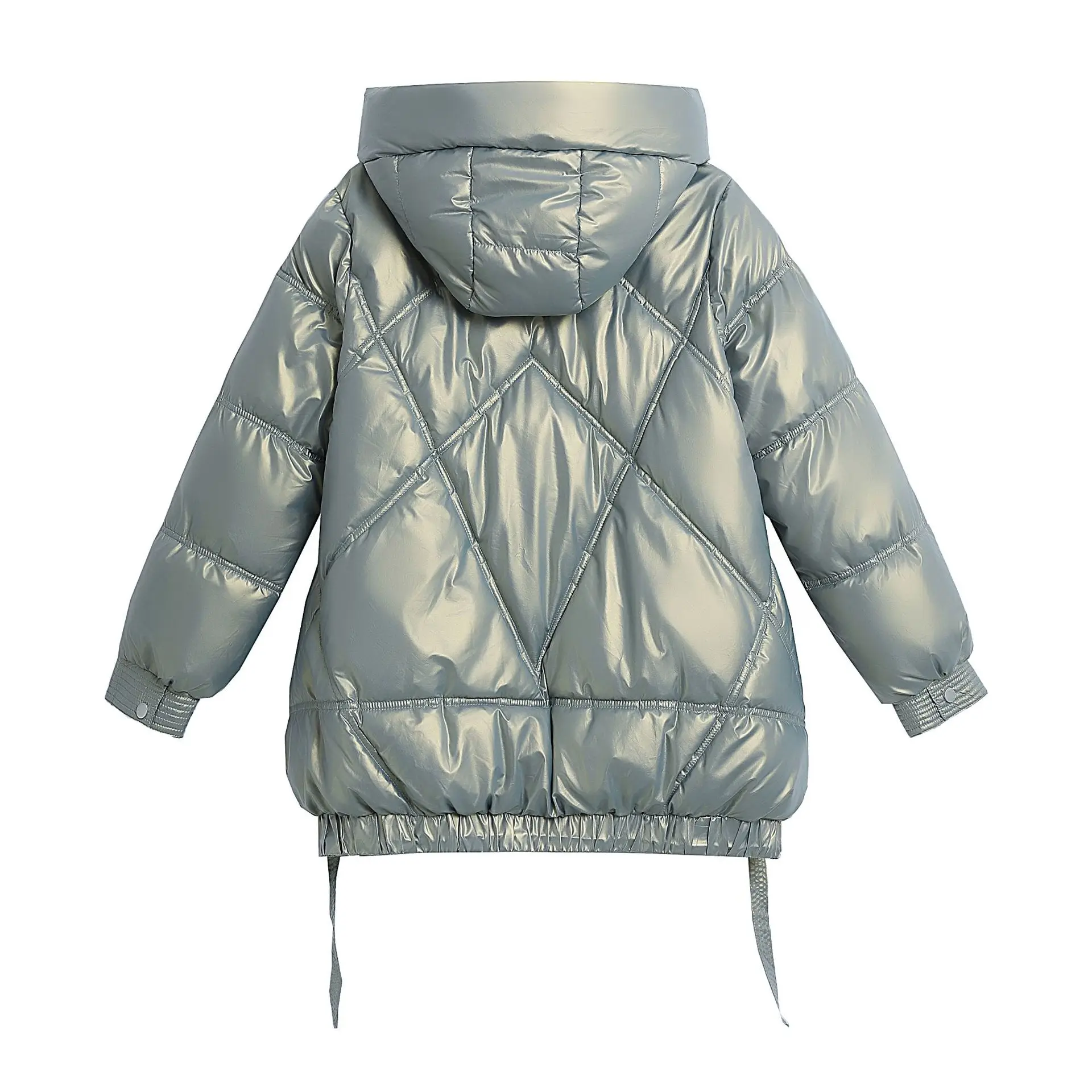 Womens Winter Down Jacket Cotton 2023 Coats Long Loose Stand Collar Female Parkas Fashion Ladies Loose Oversize Warm Jackets