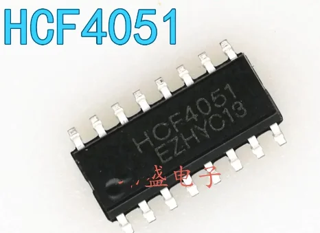 

10 шт. HEF4051BT HCF4051M CD4051BM SOP-16 HCF4051/CD4051BM