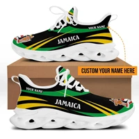jamaica flag print shoes men sneakers 2022 blade running shoes breathable men footwear trainer fashion male casual shoes for men