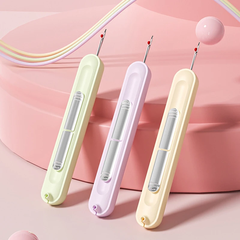 2 в 1 нитевдеватель для швов автоматический игольчатый мини-ручная швейная машина