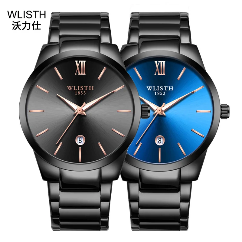 

Luxury Men's Watch Full Steel Watches Fashion Quartz Wristwatch Waterproof Date Male Clock Relogio Masculino Erkek Kol Saati