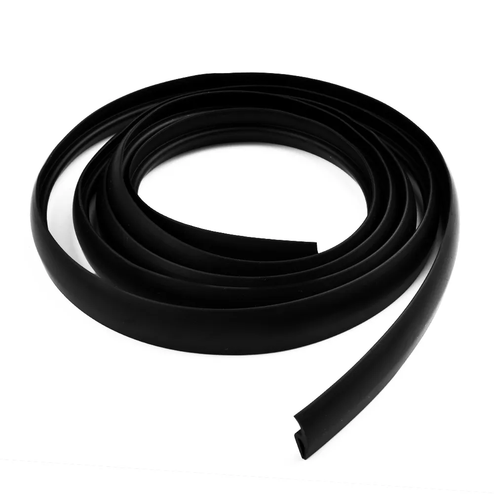 

2m Rubber Car Seals Edge Sealing Strips Trim For Car Front Windshield Sunroof Weatherstrip Black Durable Car Accessories