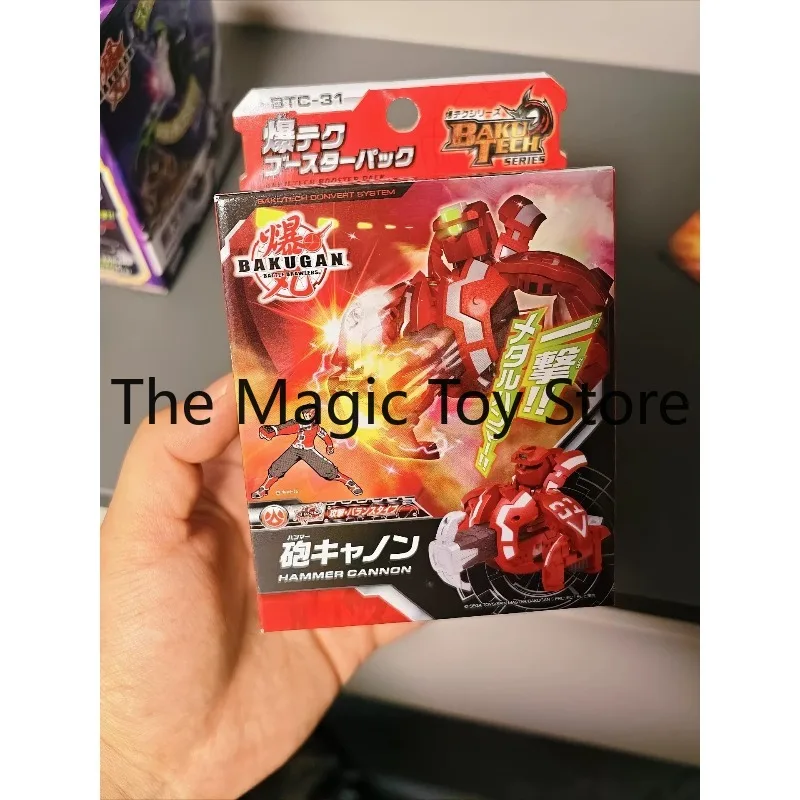 Фото Оригинальная коллекционная фигурка Sega Bakugan Tech в коробке «Пилот с молотковой пушкой» – модель-игрушка №1