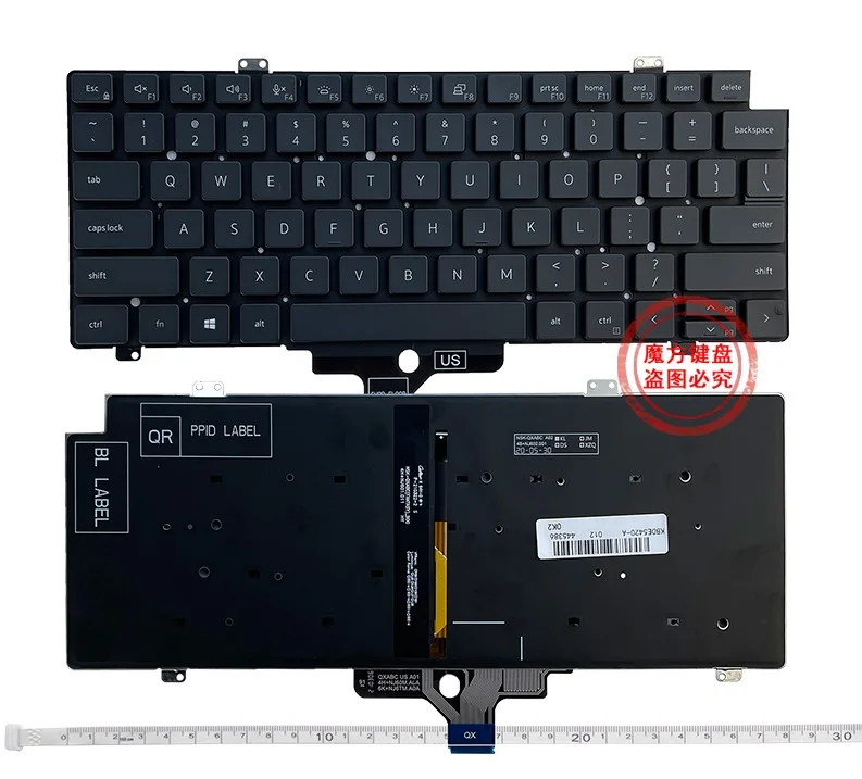 

NEW Laptop US Keyboard Backlight for DELL Latitude 7410 7420 5420 English Keyboard with Backlit