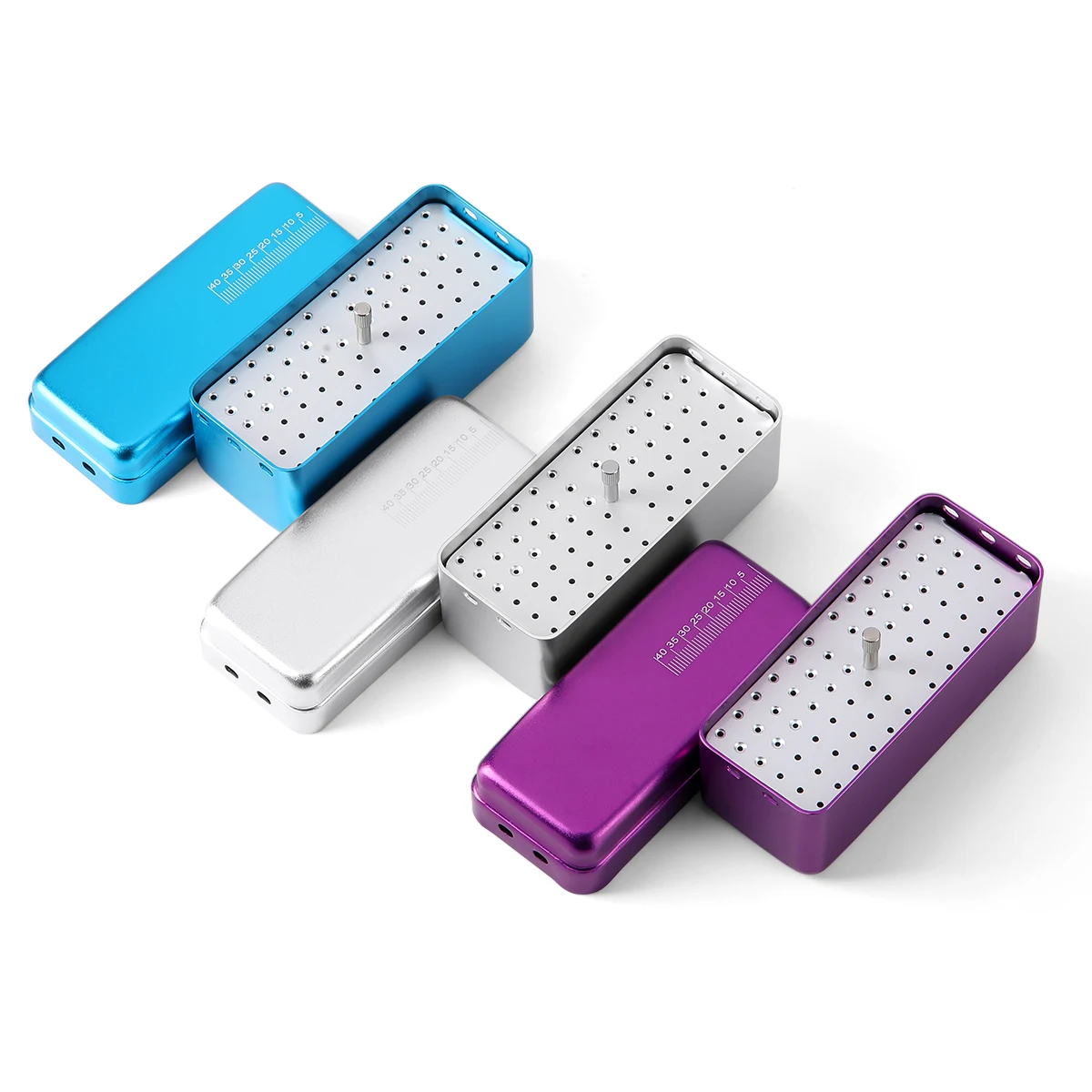 AZDENT Dental 72 отверстия эндобокс стоматологическая алюминиевая дезинфекционная