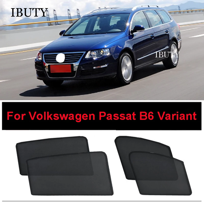 

For Volkswagen Passat B6 Variant Wagon 2006-2010 Custom Car Sunshade Visor Mesh Curtains Side Window Sun Shade UV Heat Sunshield