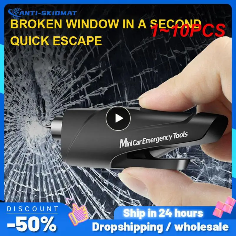 1 ~ 10 шт. безопасный молоток автомобильные подвесные аксессуары брелок для ключей