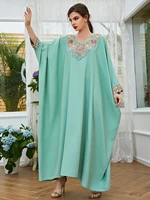 moroccan kaftan robe femme muslim abaya dubai luxury hijab dresses for women caftan marocain islam clothing vestidos musulmanes