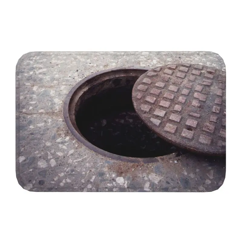 

Забавный 3D коврик для входной двери, противоскользящий коврик для кухни, ванной комнаты, крытый люк, сад, гостиная, домашний декор, коврик