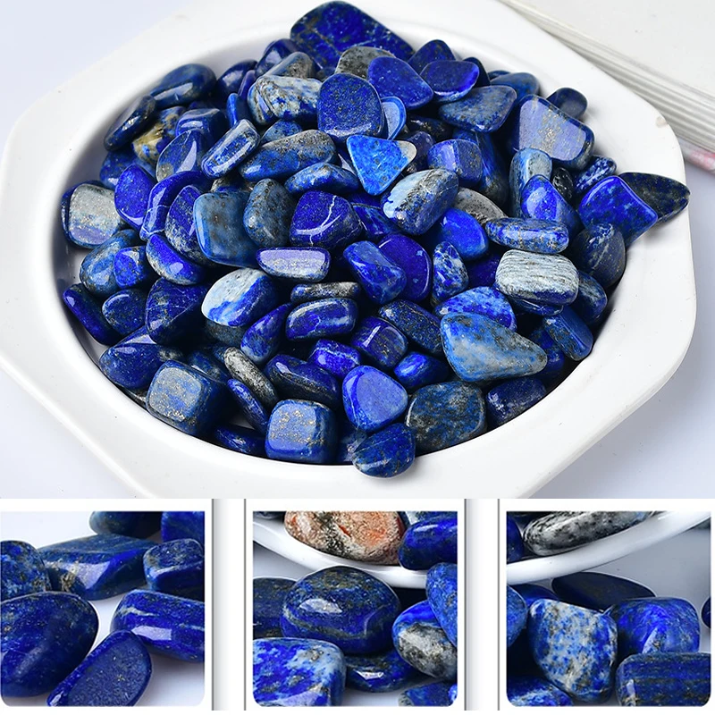 

Natural Lapis Lazuli Gravel Aroma Diffuser Stone Crystal Wool Stone Fish Tank Flowerpot Decorative Stone Raw Stone Wholesale 30g