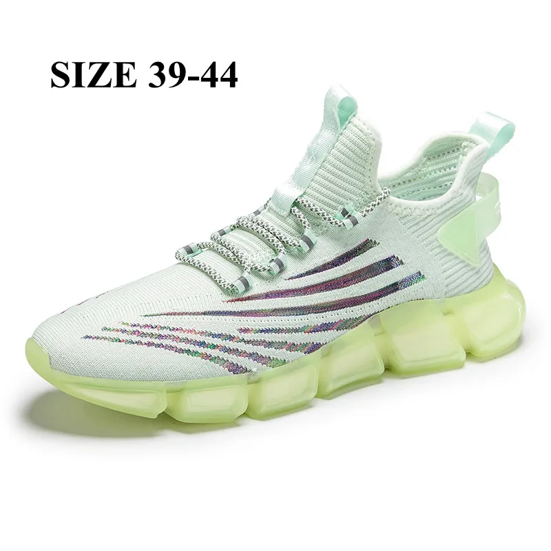 

Xiaomi Men Sport Running Shoes Breathable Mesh Walking Sneakers Lace Up Athletic Shock Absorption Cushion Jogging Shoes