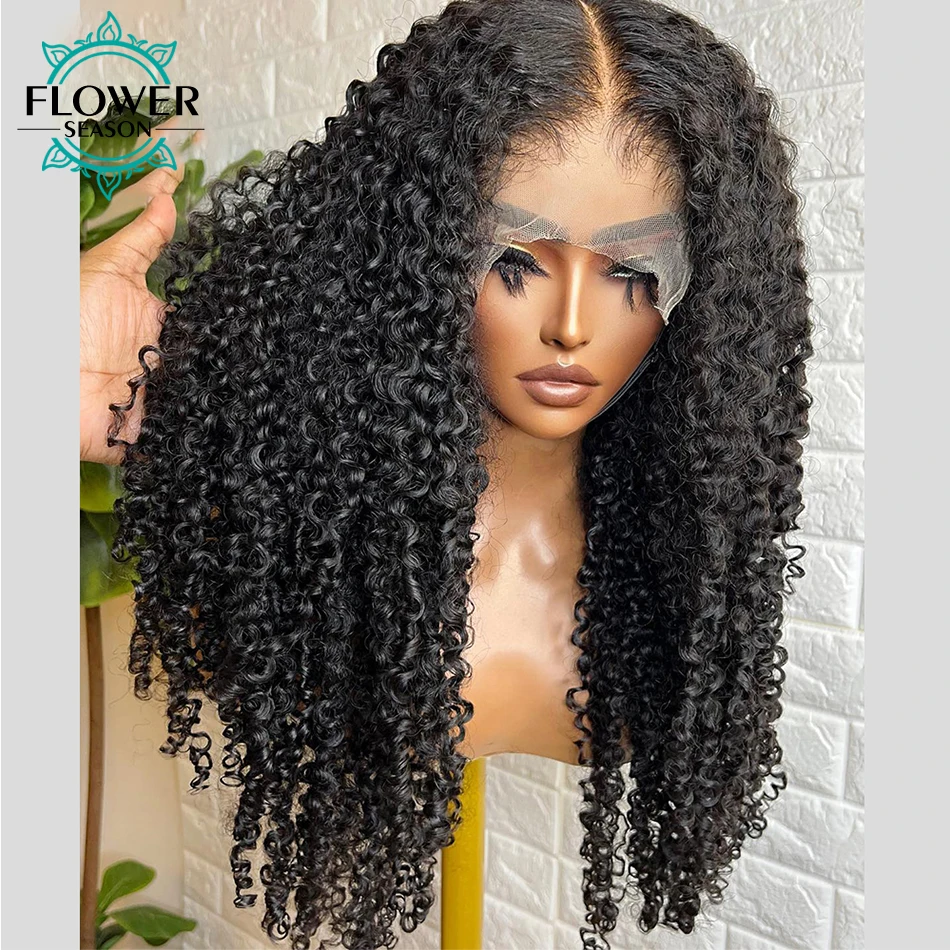 

Парик из натуральных кудрявых человеческих волос, 13x 6, парик на сетке спереди, афро кудрявые вьющиеся волосы спереди, парик из человеческих волос для женщин, 200% предварительно выщипанные