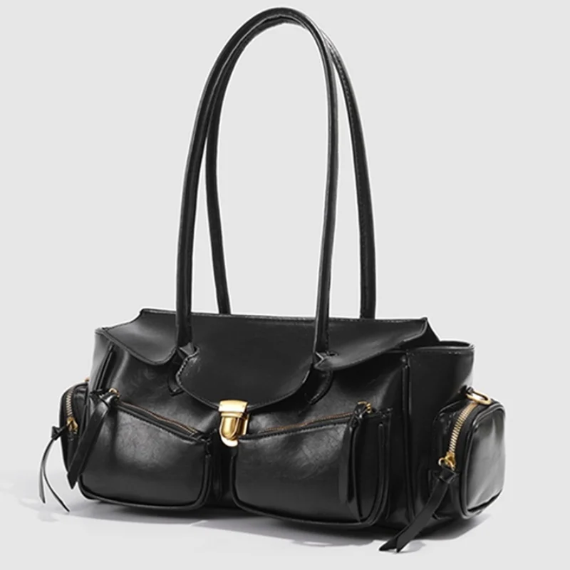 Брендовая дизайнерская сумка подмышки с несколькими карманами новая ретро