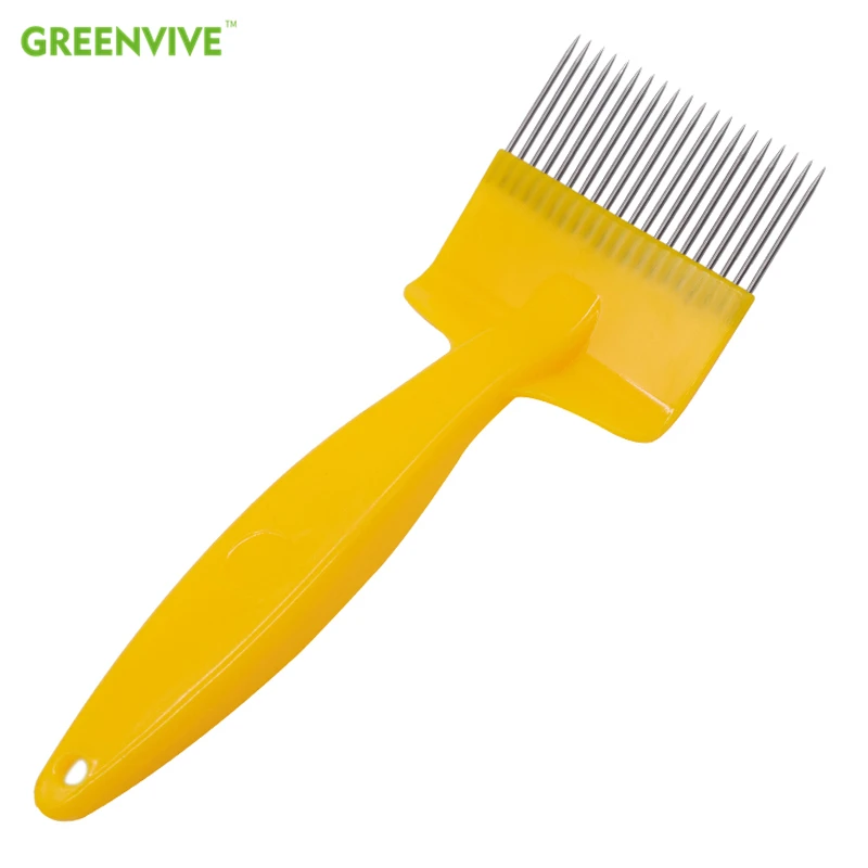 

Beekeeping Tools 20 Needle Uncapping Fork Stainless Steel Honey Comb Scratcher Apiculture Cut Honey Fork Shovel Bee Equipment