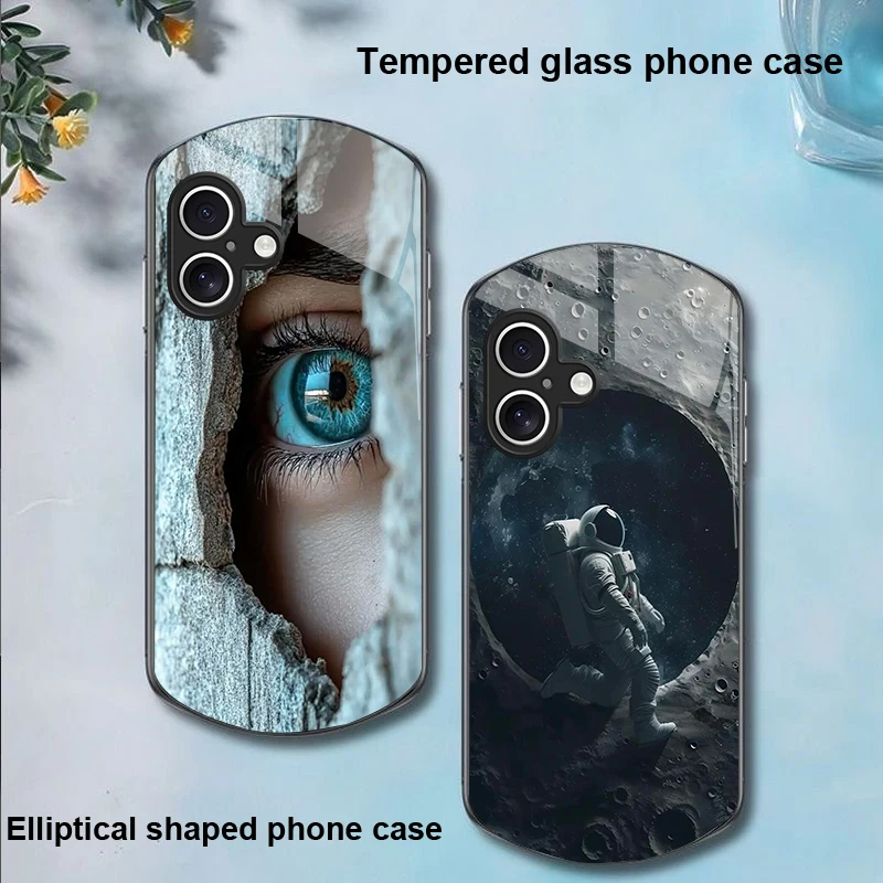 Лунные космонавты для Apple iPhone 16 11 13 15 14 Pro Max 12 Mini 7 8 Plus XR X XS чехол телефона из