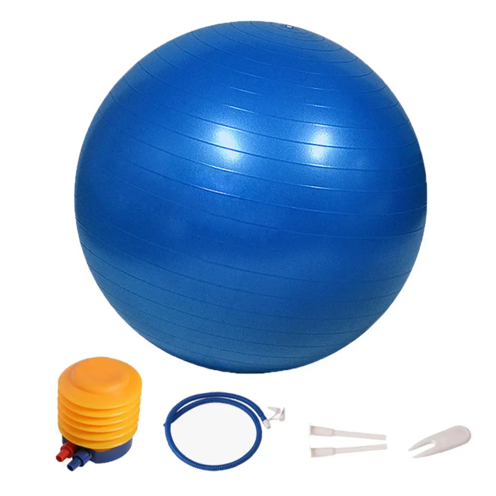 

Спортивный мяч для йоги Fitness Gym фитбол для баланса тренировки пилатеса тренировочный мяч-фиолетовый-55 см