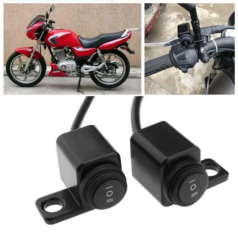 

Motorbike Handlebar Light Switch Easy Installation Headlight Button For Dirtbike Motorcycle Accessory Headlight Switch For Bike