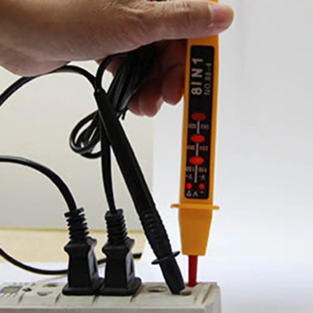 

Автомобильная ручка-тестер напряжения Универсальный светодиодный дисплей широкое применение AC DC 6-380 В Автомобильный Электрический ручка-д...