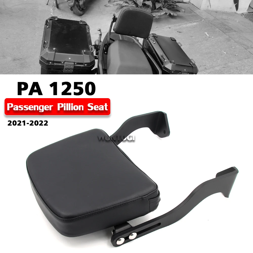

For Pan America 1250 S PA1250S RA 1250 Motorcycle Adjustable Passenger Backrest Pad Passenger Pillion Seat Rear Backrest Cushion