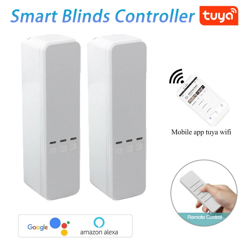 

Электродвигатель для штор, Wi-Fi роллер для штор, работает с Alexa Google Home Smart Home Tuya Smart Life