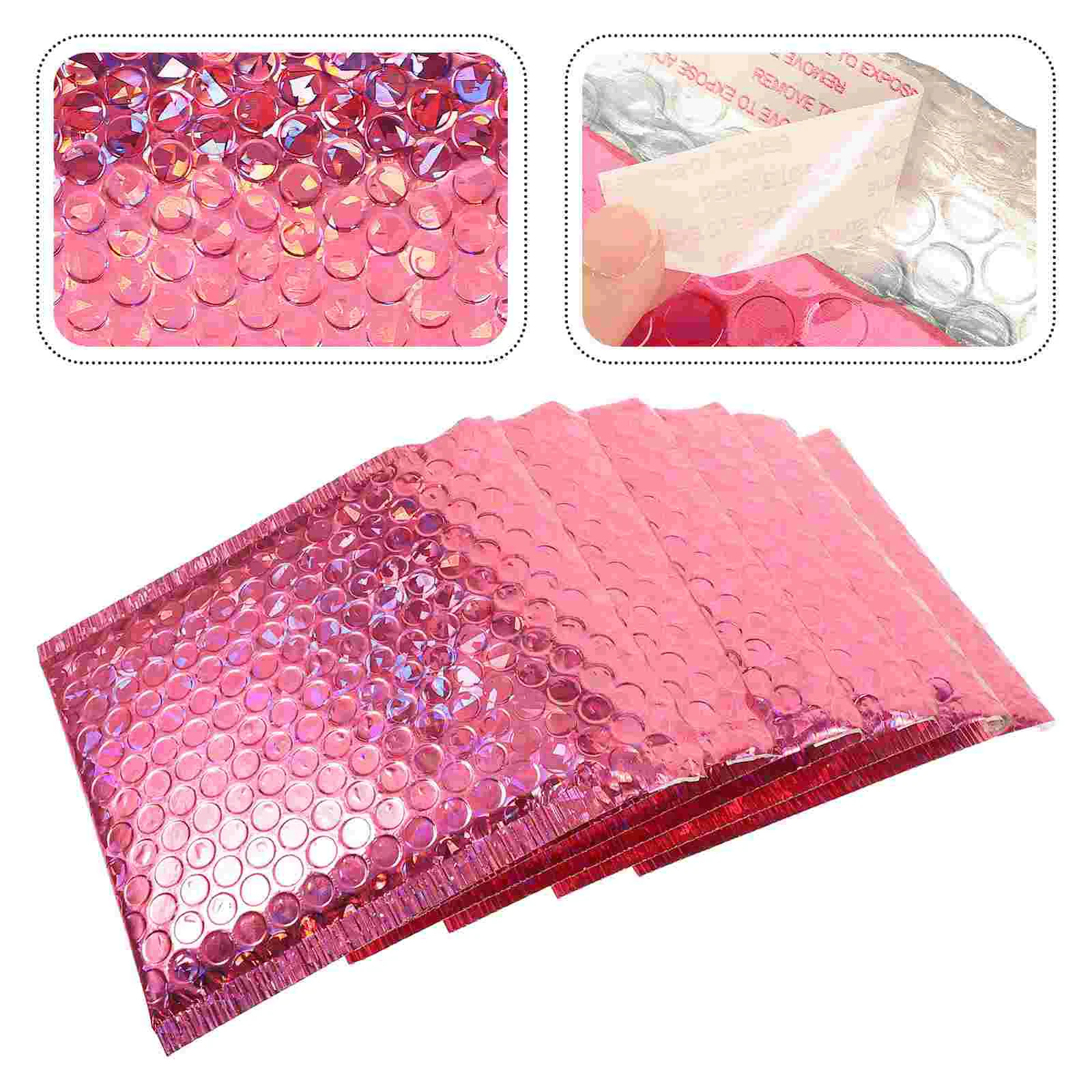 

20 Pcs Foam Professional Shipping Bubble Envelopes Business Supply Color Pet Aluminum Film