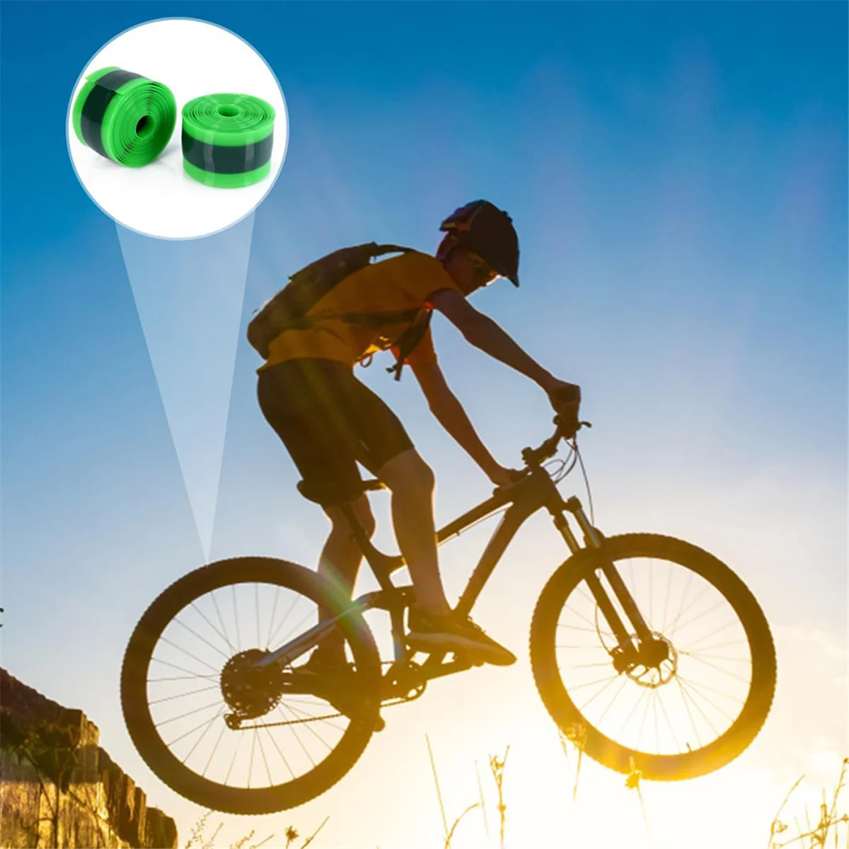 2 шт. вкладыш для велосипедных шин внутренняя трубка плоская защита велосипеда