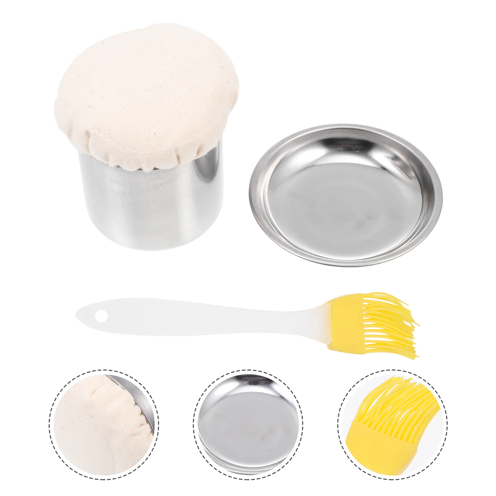 

Brush Oil Pancake Applicator Crepe Basting Spreader Barbecue Bbq Brushes Tool Pastry Making Kitchen Baking Cooking Butter Pan