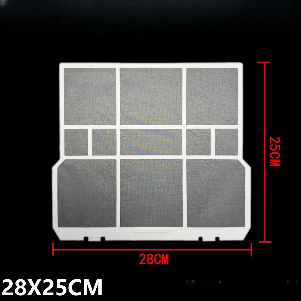Фото 2 шт. для кондиционеров TOSHIBA: пылезащитный фильтр-экран, антибактериальный, от формальдегида, 28x25 см №2