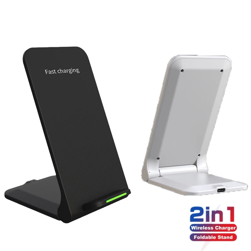 

Беспроводное зарядное устройство Qi 15 Вт, подставка для iPhone 12 11 Pro X XS 13 Pro Max Samsung S21 S20 S10, док-станция для быстрой зарядки, держатель для телефона