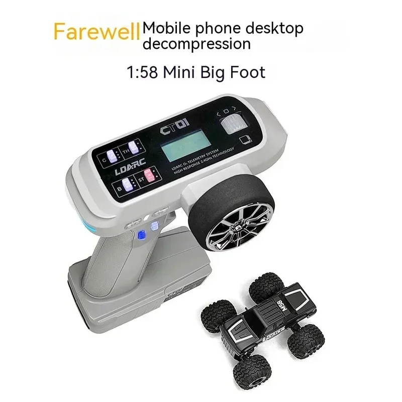 Мини-пульт дистанционного управления Rtr Ldarc M58 1:58 2 4 г 6 осей