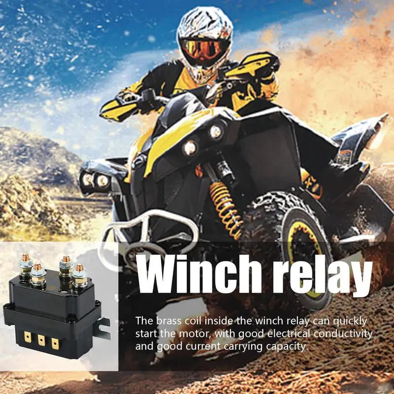 12 В 250 А электромагнитное реле лебедки водонепроницаемое LR4250X авто замена