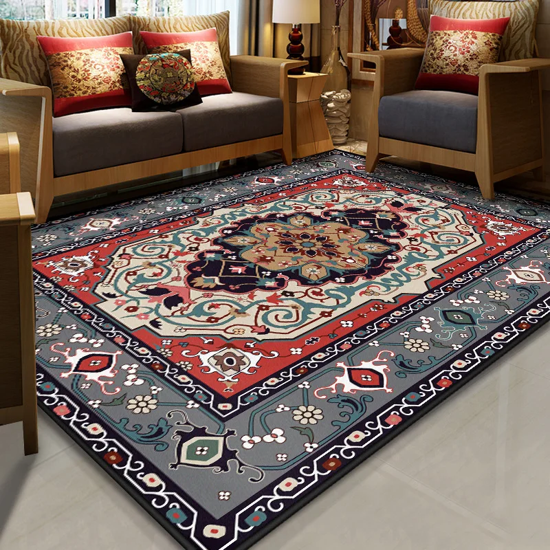 

Mandala Persian Rugs for Living Room Turkish Kitchen Rug Carpet Bedroom Hallway Carpets Corridor Area Rug Door Prayer Mat Boho