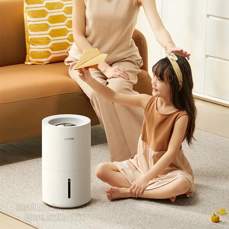 SUPOR 4л емкость без тумана увлажнитель воздуха настольный бесшумный контроллер