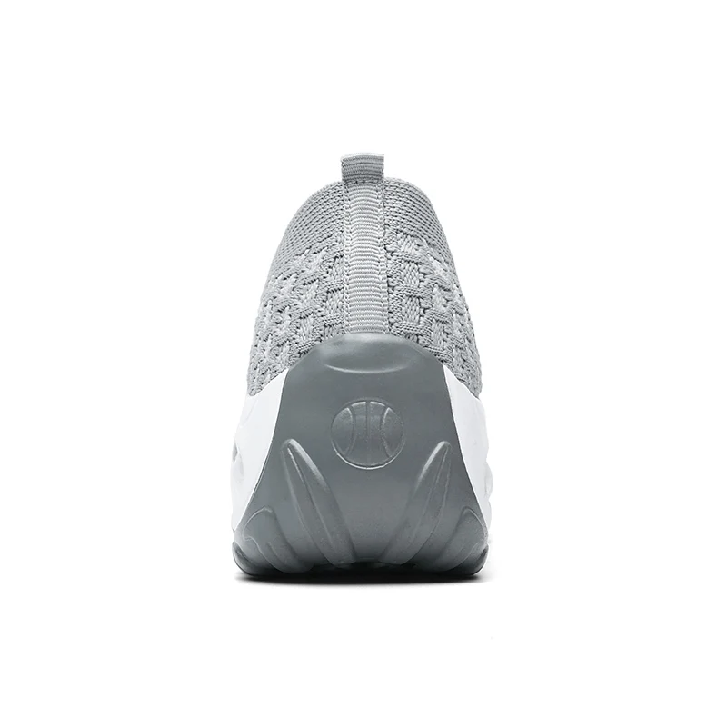 STRONGSHEN Women's Sneaker Cover Lightweight Running Shoes Flying Air Cushion Woven Large Size Lady Loafers Fashion Casual