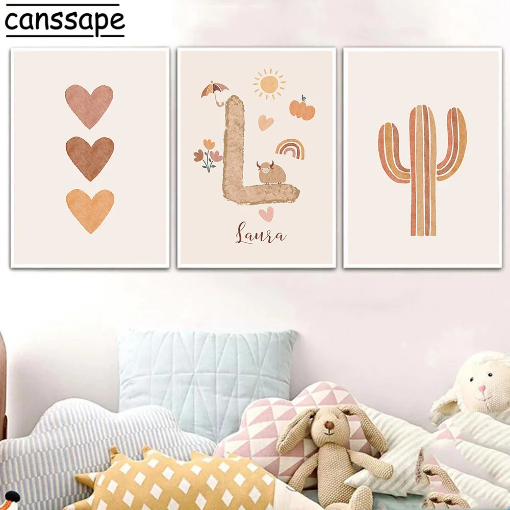 Настенные постеры с именем под заказ альпака холст фотография фотообои