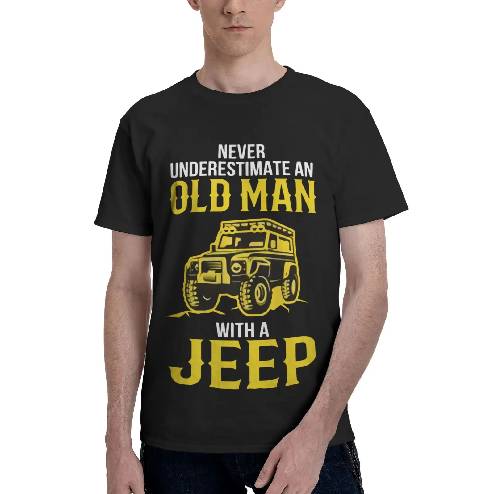 

Never Underestimate An Old With A 3717 Oversized T-Shirt Manga T-Shirt Men Men's T-Shirt Men's Clothing Clothing T-Shirt Shirt