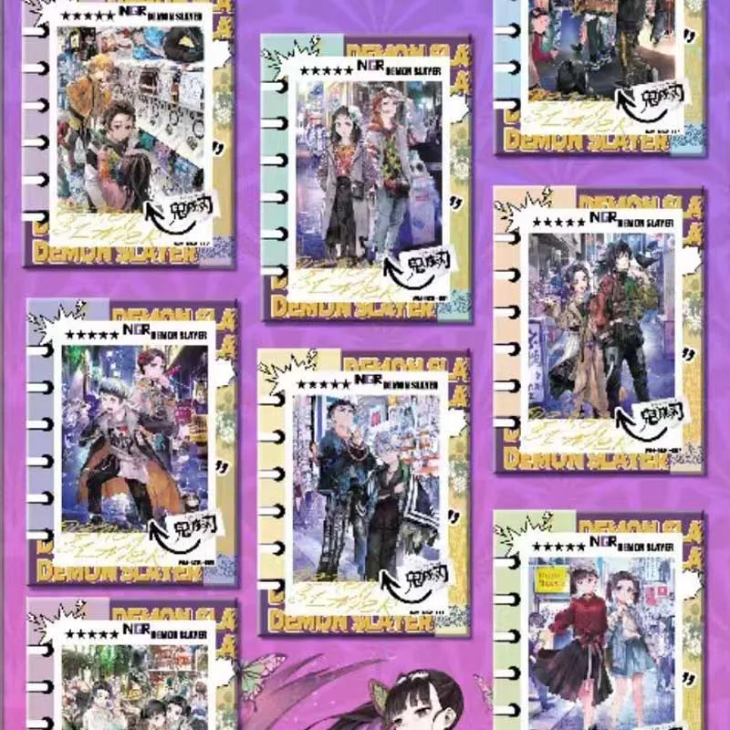 Оптовая продажа коллекционная карта Demon Slayer Wanmu Culture No Regrets акриловая