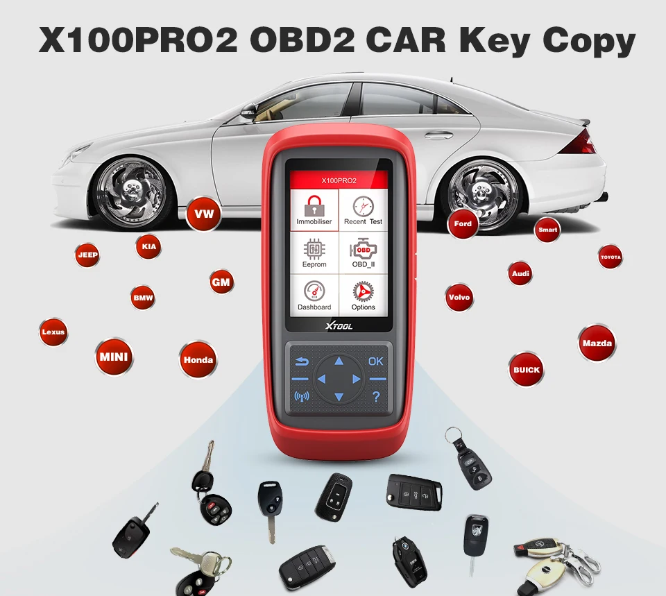 

2022 Xtool X100 Pro2 Car Code Reader Scanner Auto Key ECU Programmer OBD2 Correction X100 Pro 2 OBD 2 OBD2 Car Diagnostic Tool