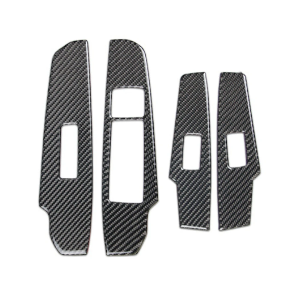 

Real Carbon Fiber for Lexus IS250 IS200 IS 350 2013-2019 Car Window Lift Button Panel Cover Sticker Trim Accessories
