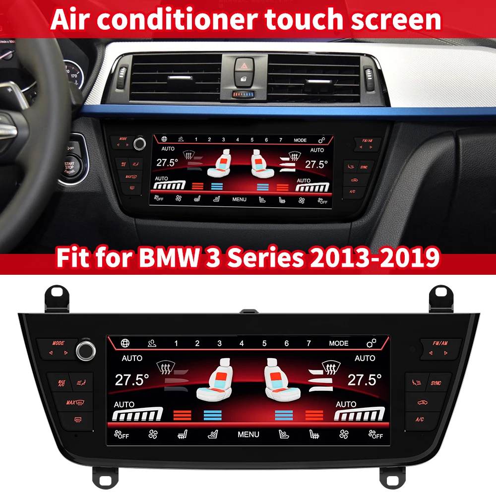 Сенсорный экран кондиционера переменного тока для BMW 5 серии F10 F11 2011-2017 M5 G30 G31 2018-2022 3 серии 2013-2019