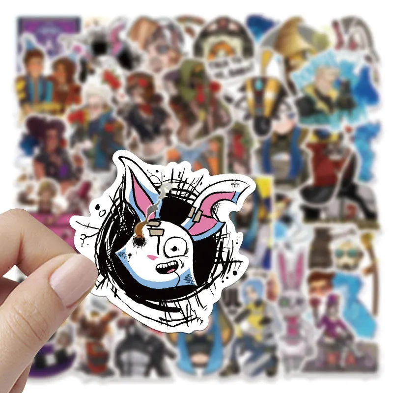 Наклейки Алиса в граффити японском стиле Стикеры для телефона гитары ноутбука